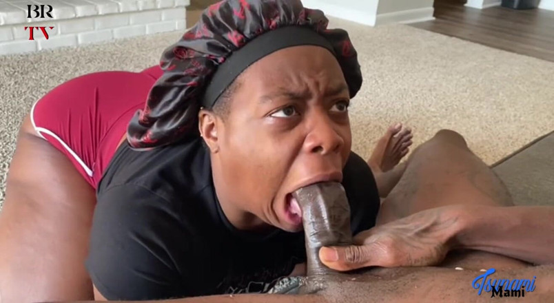 Blvck Rose TV: Pipe baveuse dans un bonnet : Ft Tsunami Mami