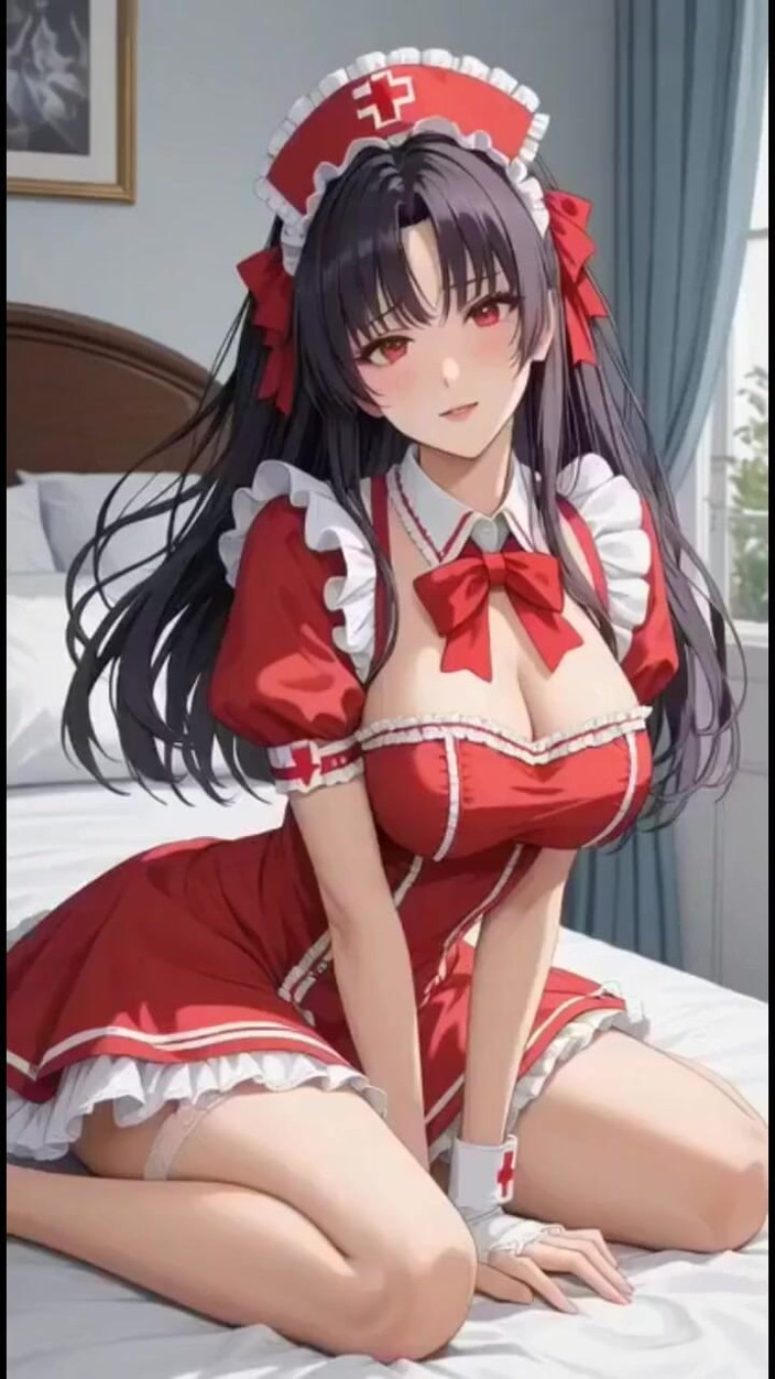 Hot girl dancing: 170. Enfermera de anime caliente en animación ai de dormitorio
