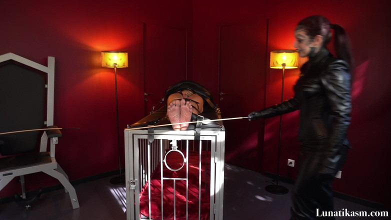 Mistress Lunatika: Bastinado in pelle rigorosa - padrona Lunatika