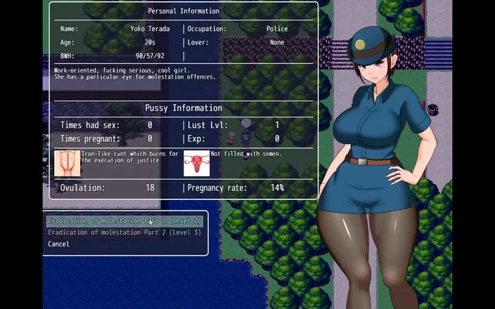 Cumming Gaming: Impregnation Island Taboo Hentai Game Ep.4 Policewoman Thought His Boner...