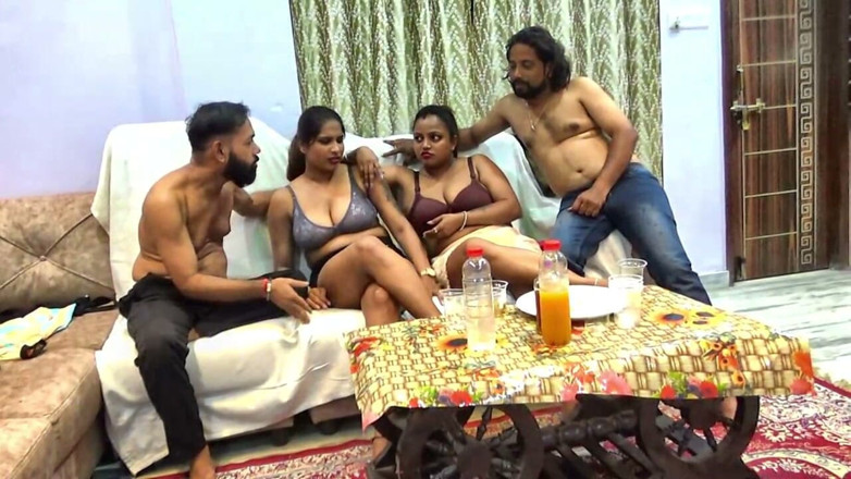 suchismitasarkar: Two Couples Played Strippoker and After That Made a Hardcore...