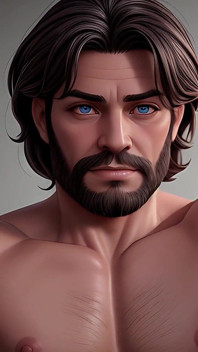 Scruffy Hunks: Pokaz slajdów Scruffy 3D Cgi Men