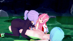 Wraith ward: Shuna a Shion Ambush Rimuru v horkých pramenech - čas, kdy jsem...