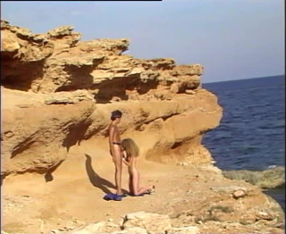 Vintage Climax: Bitch fucked near a coral reef