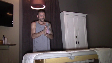 HUMLIATION AND SPANKING PORN: Humiliation during a massage an fucked bareback by Max Toro
