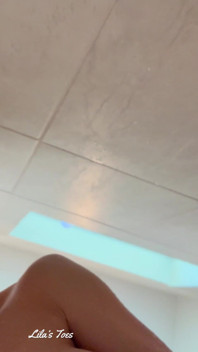 Hubby's Cock Inside Me While Taking a Shower