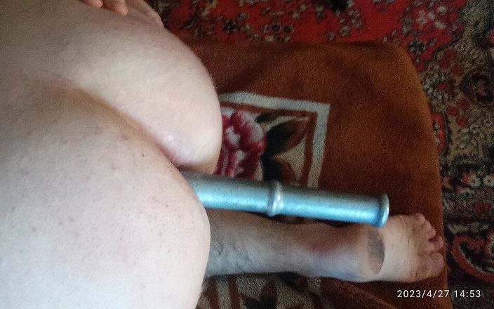 SexyBoygay2023: 40 minuter anal med en 27 cm fallos Gay BDSM fisting
