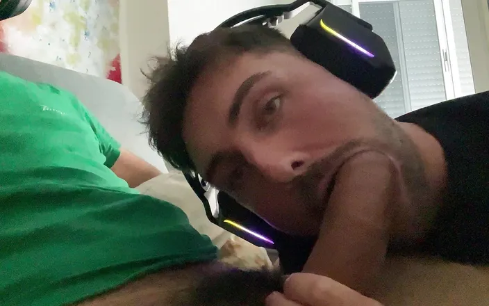 Nenesgaymers: We Were Playing Computer and He Sucked My Cock Until...