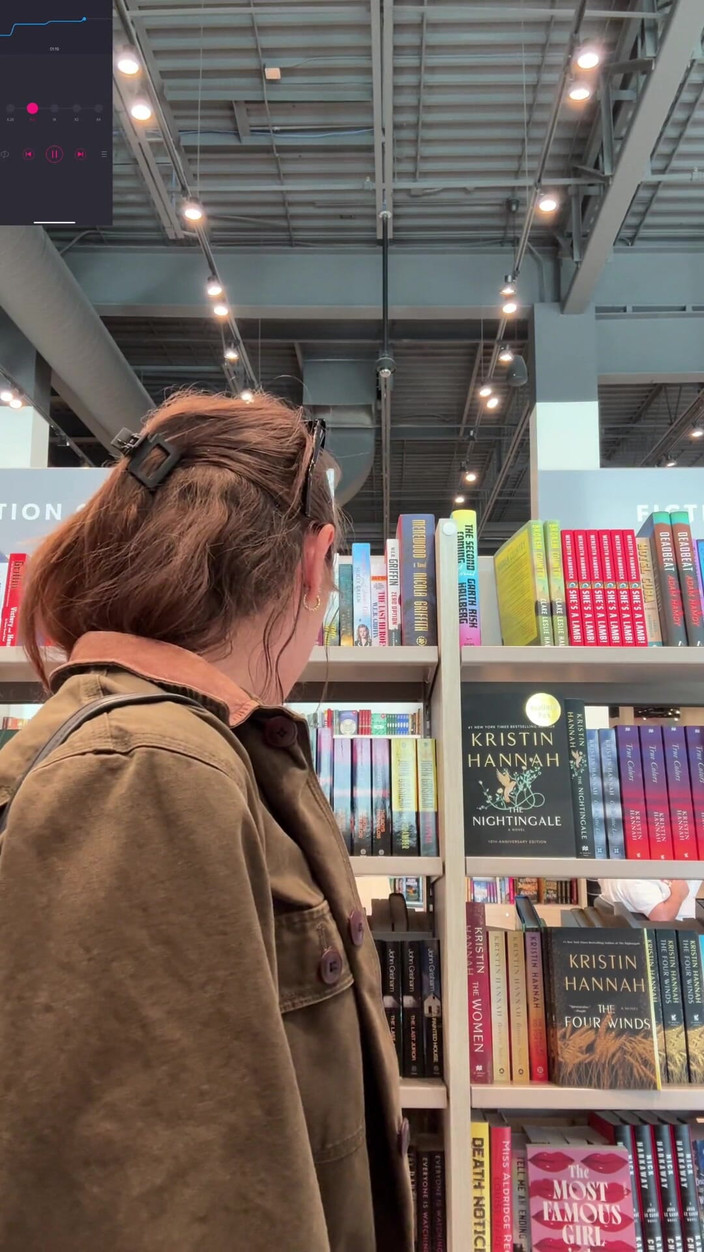 Nadia Foxx: Trying Not to Cum in the Bookstore While Hunting for...