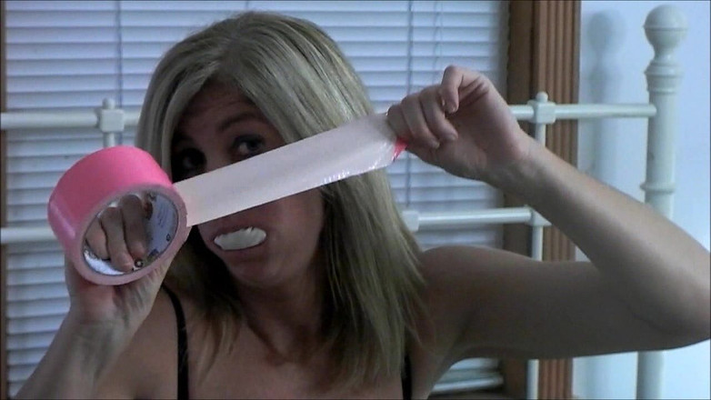 Selfgags classic: My wife needed the gagging!