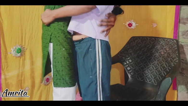 Amrita: 핫한 인도 인도 의붓오빠와 의붓여친의 법 핫한 섹스