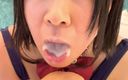 Tsuki Miko: Completo viedo gokkun leite sujo soft core japonês adolescente universitária