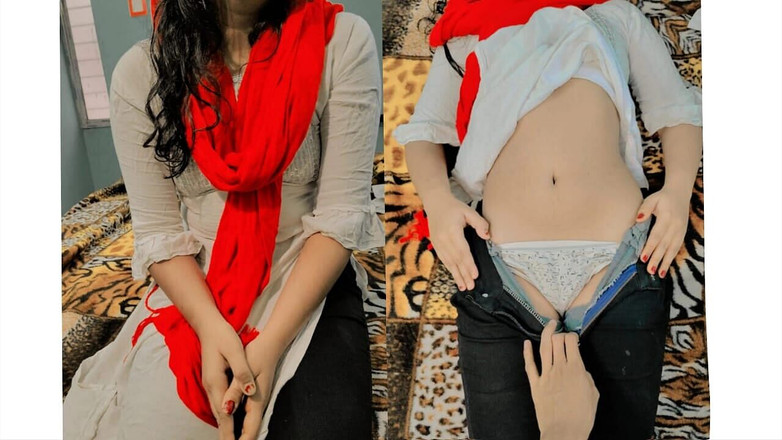 Horney_Ankita: Desi vesnická přítelkyně BF sex v Oyo Hotel Indian Unženi...