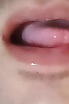 Tünelde ağıza ilk kez sperm geliyor
