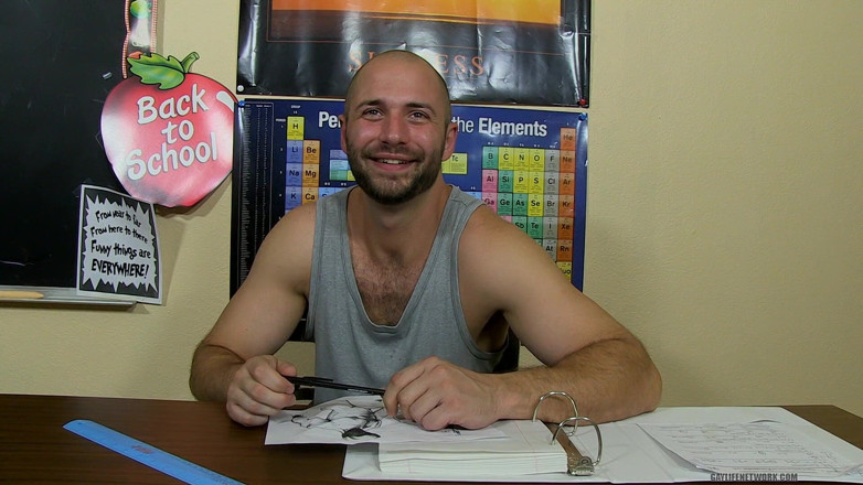 Teach Twinks: Menemu bual Hunky David