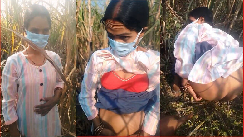 RadhaDevi: Desi Bhabhi Ko Ganne Ki Khet Me Chudai Kiya