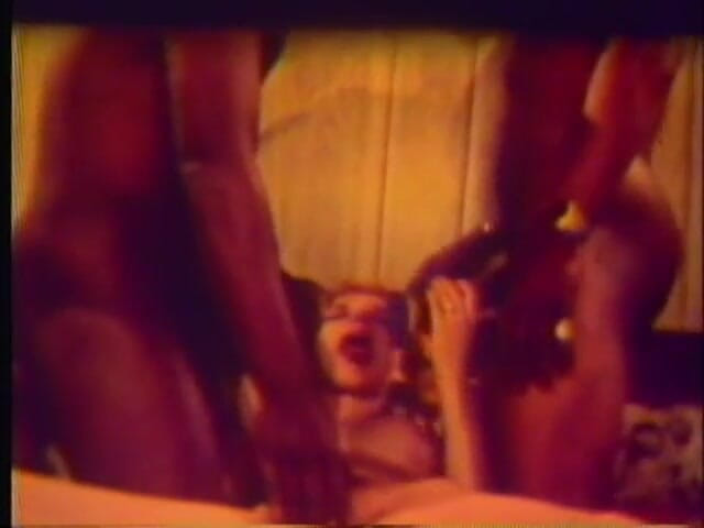 Vintage Usa: Vintage blonde MILF just wanna have interracial 3some fun - (Video has no...