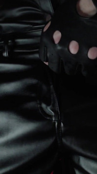 The Fly on the Leather Pants Comes Unzipped