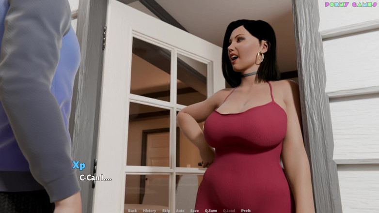 Porny Games: Mad Adventure by Morbusgreaves - Oiling Stepsis on the Poolside, Stepaunty...