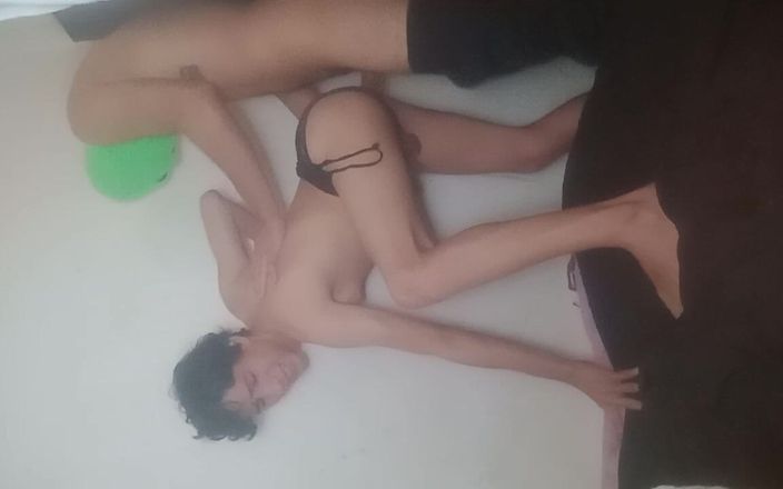 Femboy from Colombia: The Boy in the Green Mask Again