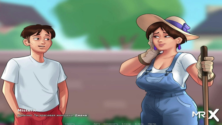 Mr Studio X: SummertimeSaga - timun besar apa yang telah awak cuba? E2 # 1
