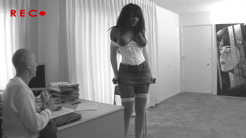 Fuck And Go: Beautiful black panther with big natural tits gets banged hard...