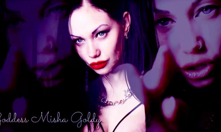 Goddess Misha Goldy: Con cặc thảm hại của bạn sẽ co giật mỗi...