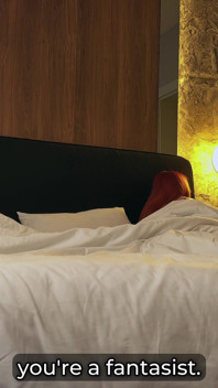 Step Stepmom Shares Bed with Step Stepson in Hotel - Naughty Night Unfolds!