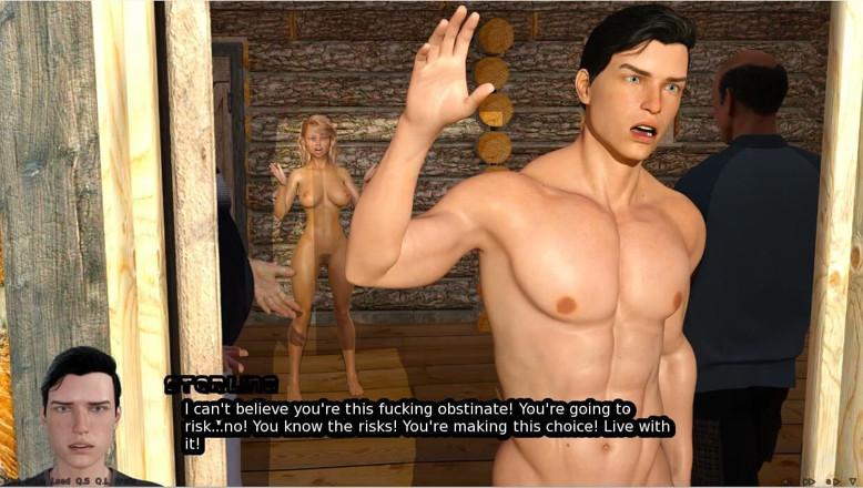 XXX Games Bunk: Power Vacuum - What if 2 - Gameplay -roleplay - Teen Gets Cheated by Two...
