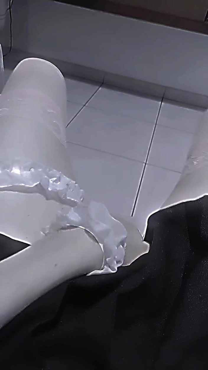 Ren Midorikawa: 彼女のすべての上に精液まで自分自身に触れるトランスの女の子