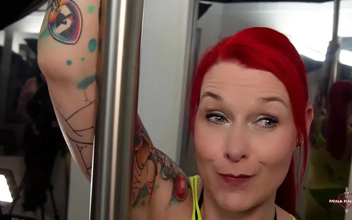Mina Knight: Cock party with lots of cum!