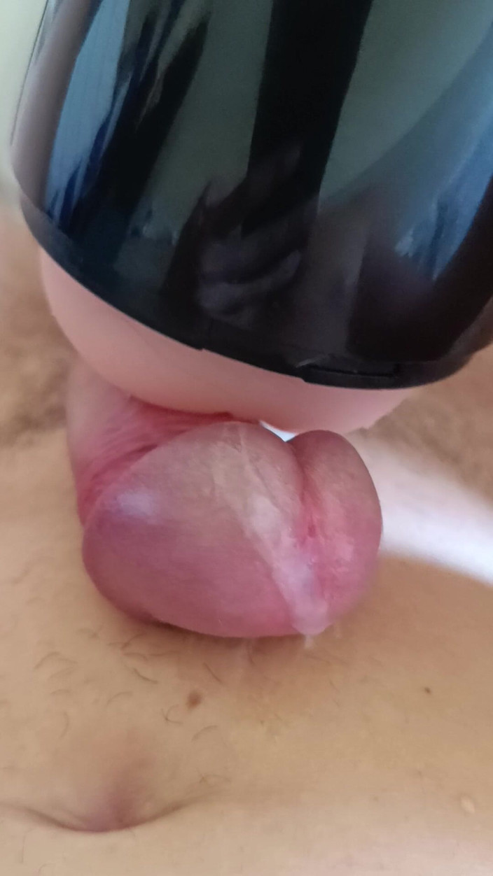 Pink-dick: Mit der Silikon-vagina spielen