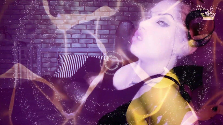 Goddess Misha Goldy: Snif a napump to sperma pro mě