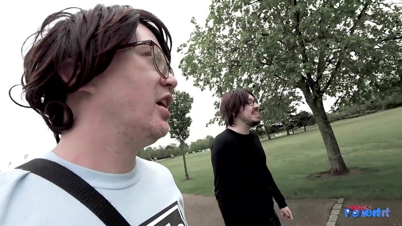 Nerd Pervert: Belle Ohara慢跑者做色情片