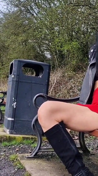 Outdoor Nudity with No Panties so You Can See My Pussy and Peeing