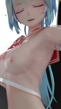 [mmd] Chocolate Cream Jk; Seragam mahasiswi seksi; Rok ultra pendek; Stoking Putih; Sepatu hak tinggi cewek ini dicambuk dengan sepatu hak tinggi warna merah