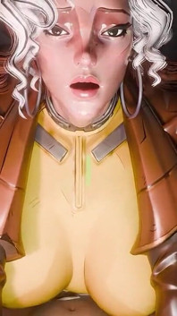Rogue cowgirl, baise de chatte, Marvel rivalise en POV 3D Rule34