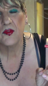 Sexy Smoking in Hotel