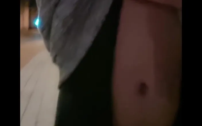 kinkygaynudist: Nude Walk (dick Out)