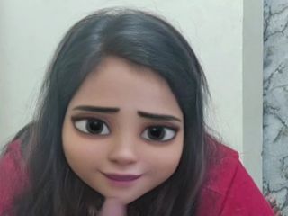 Yours Fantasy: Fantasy Riya Toon Face Blowjob