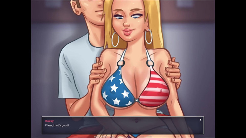 LewdArcade: Letní sága Roxxy [01] Kolekce animace [část 34] Nahá sexuální hra Hra [18+] Hra...