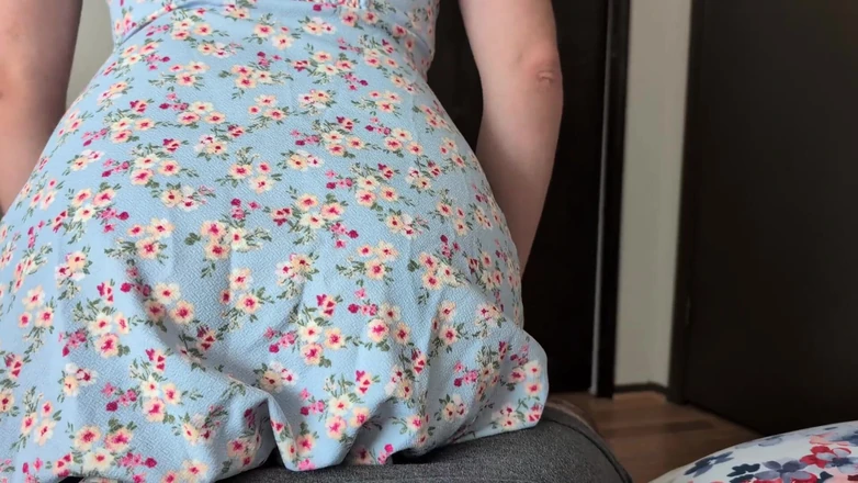 Mimiandevan: Cute Skirt Ass Grinding Creampie