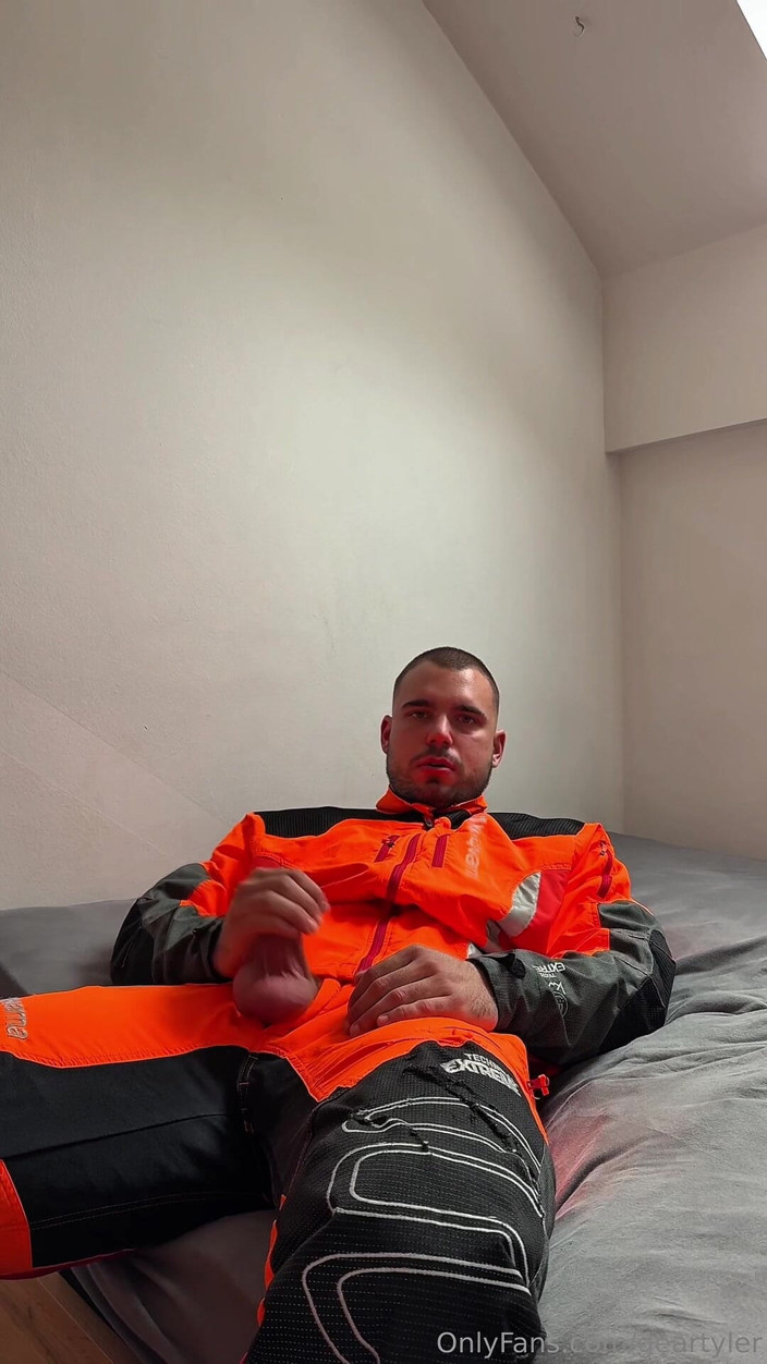 Tyler Blake: Tyler Blake Hivis îmbrăcăminte de lucru, Flex muscular, joc cu vibrator,...