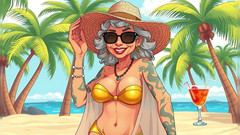 AI Porn: Flux Ai Cartoon Matures (non nude)