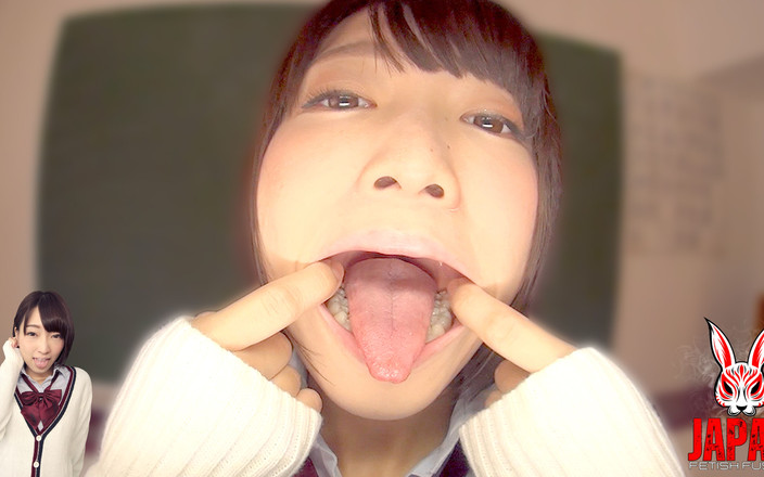 Japan Fetish Fusion: Ameri hoshi si mahasiswi berseragam kampus menjebakmu dengan bibir becek