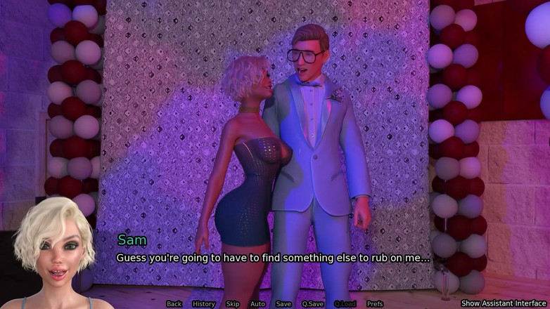 Studio-77: Üvey kız kardeş anal seks - seks robotu porno oyunu