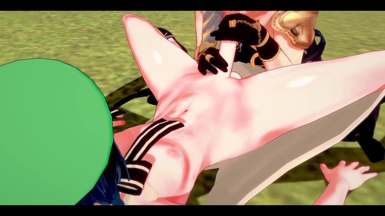 Yaoitube: Genshin Impact Yaoi - aether nyepong kontol venti dan dientot untuknya -...
