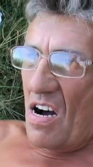 Thumbnail of The young girl plays ball near the tracks and her stepfather scolds her and puts his cock in her mouth