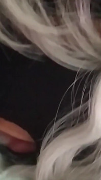 Busty Slutty Wife Fills Her Mouth with Lots of Cum From All Men