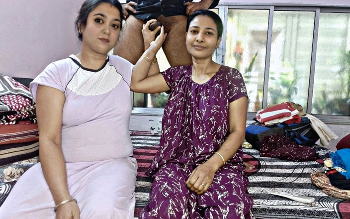 Neelima69: Seks threesome pertama tante seksi bengali sama cowok pengantar zomato